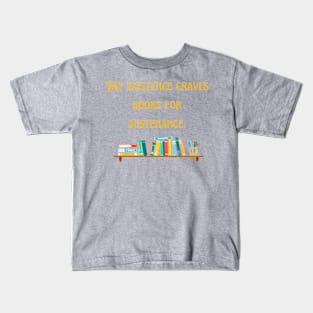 book lover logo Kids T-Shirt